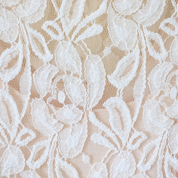 XS Free People White Lace Mini Dress - Picture 5 of 5